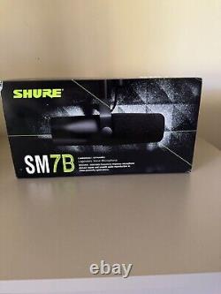 Microphone dynamique vocal Shure SM7B pour la diffusion, le podcast et l'enregistrement