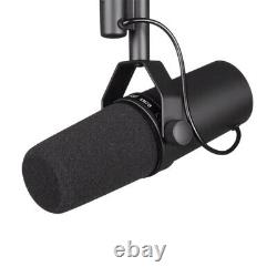 Microphone dynamique vocal de diffusion cardioïde Shure SM7B scellé dans sa boîte, noir, neuf