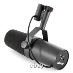 Microphone dynamique vocal de diffusion cardioïde Shure SM7B scellé dans sa boîte, noir, neuf