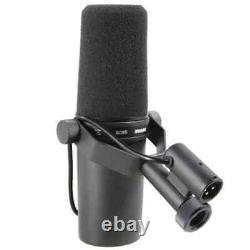 Microphone dynamique vocal de diffusion cardioïde Shure SM7B scellé dans sa boîte, noir, neuf