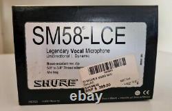 Microphone dynamique vocal légendaire SHURE SM58 LCE Vintage de l'année 2002 à Sydney.