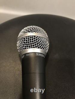 Microphone professionnel à câble dynamique Shure SM58-S (COMPLET DANS LA BOÎTE)