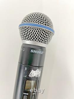 Microphone sans fil Shure ULX2 avec micro à main Beta 58A / BETA58A J1 554-590 MHz