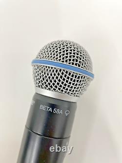 Microphone sans fil Shure ULX2 avec micro à main Beta 58A / BETA58A J1 554-590 MHz