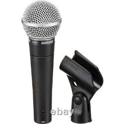 Microphone vocal Shure SM58-CN à main avec câble et pochette inclus - Micro SM58