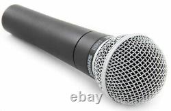 Microphone vocal Shure SM58-CN à main avec câble et pochette inclus - Micro SM58