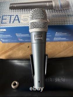 Microphone vocal à main dynamique supercardioïde Shure Beta 57A