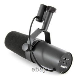 Microphone vocal / de diffusion dynamique original Shure SM7B 2023 cardioid