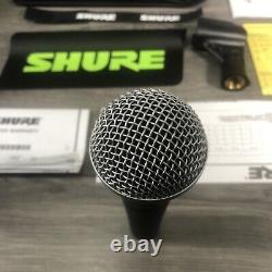Microphone vocal dynamique SM58-LC de Shure et câble XLR Pig Hog PHM20BKW