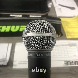 Microphone vocal dynamique SM58-LC de Shure et câble XLR Pig Hog PHM20BKW