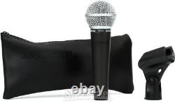 Microphone vocal dynamique cardioïde Shure SM58S avec interrupteur marche/arrêt