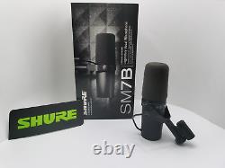 Microphone vocal dynamique cardioïde Shure SM7B Livré en trois jours