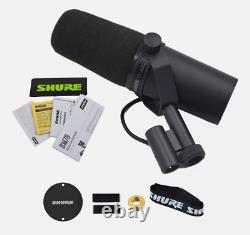 Microphone vocal dynamique cardioïde Shure SM7B Livré en trois jours