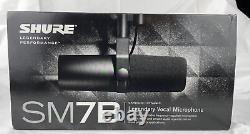 Microphone vocal dynamique cardioïde Shure SM7B NEUF et tendance 2023, livraison RAPIDE