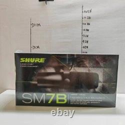 Microphone vocal dynamique cardioïde Shure SM7B câblé Microphone dynamique neuf scellé