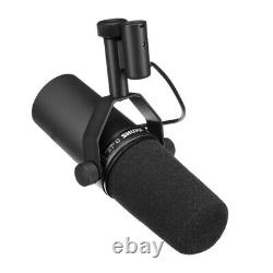 Microphone vocal dynamique cardioïde Shure SM7B noir, nouvelle édition 2023