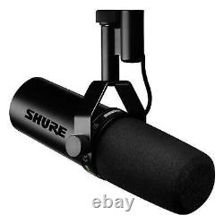 Microphone vocal dynamique cardioïde actif Shure SM7DB avec préampli intégré