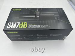 Microphone vocal dynamique cardioïde actif Shure SM7DB avec préampli intégré NEUF