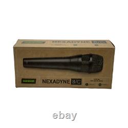 Microphone vocal dynamique cardioïde professionnel Shure Nexadyne 8/C avec double moteur