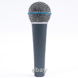 Microphone vocal dynamique supercardioïde Shure Beta 58A avec clarté supplémentaire par rapport au 58.