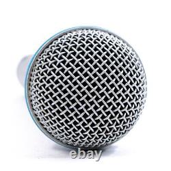 Microphone vocal dynamique supercardioïde Shure Beta 58A avec clarté supplémentaire par rapport au 58.