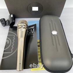 Microphone vocal professionnel à main dynamique cardioïde Shure KSM8/N DualDyne US