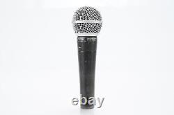 Microphones dynamiques cardioïdes Shure SM57 et SM58 fabriqués aux États-Unis avec étuis #51577
