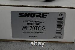 NOUVEAU microphone casque dynamique Shure WH20TQG avec connecteur 4 broches - Livraison gratuite