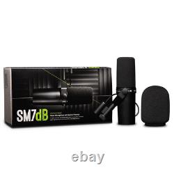 NOUVEAU microphone professionnel dynamique filaire avec microphone intégré Universal SM7DB