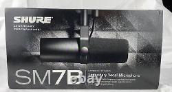 Nouveau 2023 Shure Sm7b Cardioïde Dynamic Vocal Microphone Livraison Gratuite