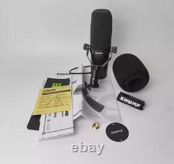 Nouveau micro Shure SM7B pour chant / radiodiffusion, dynamique cardioïde, fabriqué aux États-Unis