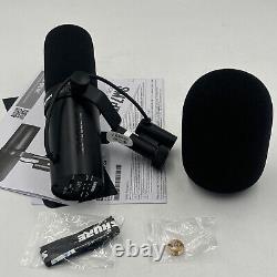 Nouveau microphone dynamique Shure SM7dB avec préampli intégré pour enregistrement de podcast en streaming