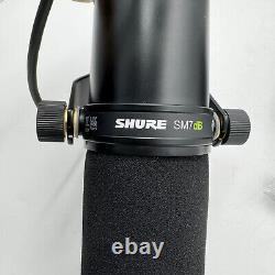 Nouveau microphone dynamique Shure SM7dB avec préampli intégré pour l'enregistrement de podcasts en streaming