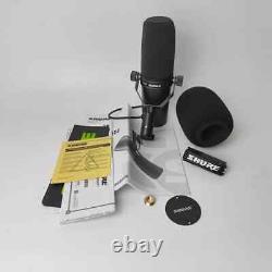 Nouveau microphone vocal / de diffusion SM7B dynamique cardioïde avec livraison gratuite aux États-Unis