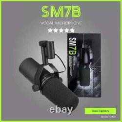 Nouveau microphone vocal / de diffusion SM7B dynamique cardioïde avec livraison gratuite aux États-Unis