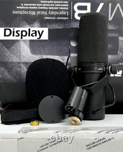 Nouveau microphone vocal dynamique Shure SM7B en gris foncé - UK 2024