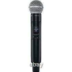 Nouveau système de microphone sans fil Shure SLXD24/SM58-G58 avec micro à main numérique G58 Band
