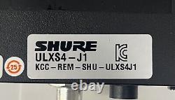 Récepteur De Microphone Sans Fil Shure Ulxs4 J1 554-590 Mhz