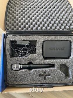 Récepteur sans fil numérique Shure GLXD4-Z2 & système de microphone Shure SM58