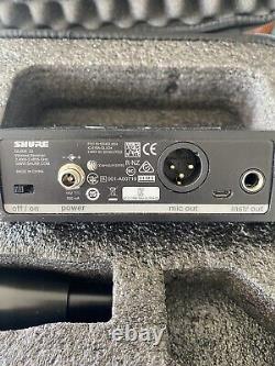 Récepteur sans fil numérique Shure GLXD4-Z2 & système de microphone Shure SM58