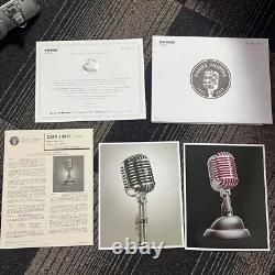 SHURE 5575LE Unidyne 75e anniversaire Microphone vocal dynamique pour les biens musicaux