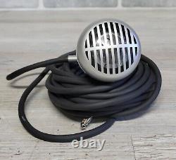 Shure 520D Green Bullet Microphone Magnétique Contrôlé à Double Impédance avec Boîte