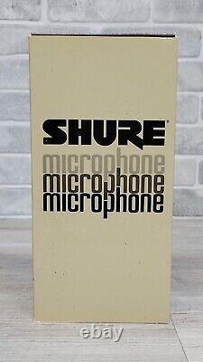 Shure 520D Green Bullet Microphone Magnétique Contrôlé à Double Impédance avec Boîte