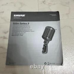 Shure 55SH Série II Microphone Vocal Unidyne Iconique Filaire Japon