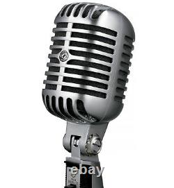 Shure 55sh Series II Iconic Unidyne Cardioïde Dynamique MIC Microphone Vocal 55 Sh
