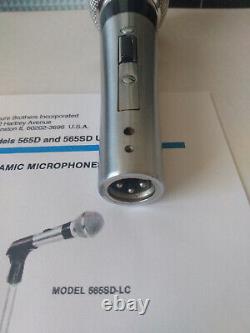 Shure 565 Sd Microphone Vintage