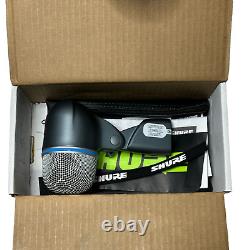 Shure Beta 52A Microphone Dynamique Supercardioïde pour Grosse Caisse, Boîte Ouverte Authentique