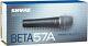 Shure Beta 58 Beta 58a Dynamic Vocal Microphone Translates To "microphone Vocal Dynamique Shure Beta 58 Beta 58a" In French.