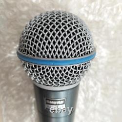 Shure Beta 58a Microphone Vocal Dynamique Supercardioïde Avecaccessoires Du Japon
