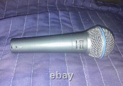 Shure Beta 58a Microphone Vocal Dynamique Supercardioïde, Mic, Sm58, Live Ou Studio
